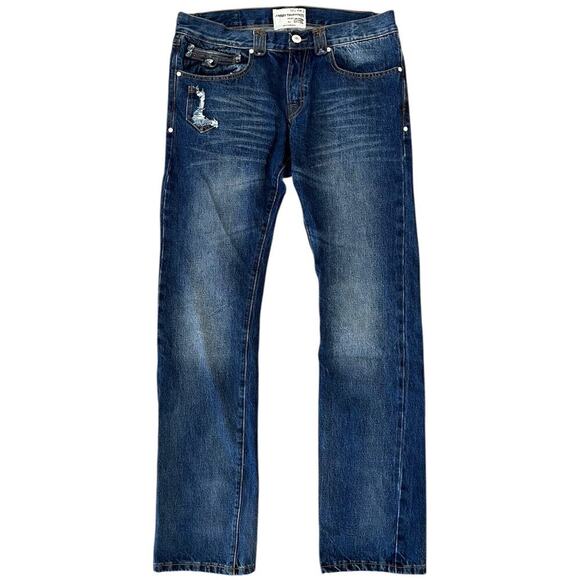 Jimmy Taverniti Selvedge 55-j-499-5 Air Anti-Exposure Jeans - Picture 3 of 6